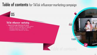 Tiktok Influencer Marketing Campaign MKT CD V Captivating Content Ready