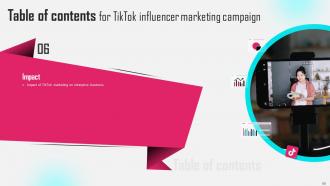 Tiktok Influencer Marketing Campaign MKT CD V Unique Editable