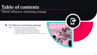 Tiktok Influencer Marketing Strategy CD V Pre-designed Customizable