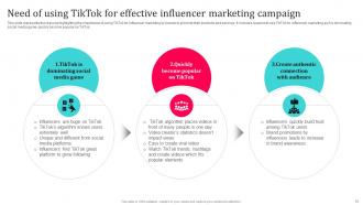 Tiktok Influencer Marketing Strategy CD V Good Compatible