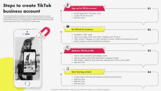 Tiktok Marketing Campaign Steps To Create Tiktok Business Account MKT SS V