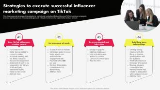 Tiktok Marketing Campaign Strategies To Execute Successful Influencer Marketing MKT SS V