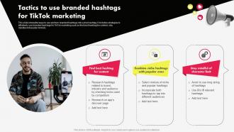 Tiktok Marketing Campaign Tactics To Use Branded Hashtags For Tiktok Marketing MKT SS V