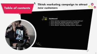 Tiktok Marketing Campaign To Attract New Customers MKT CD V Idea Pre-designed