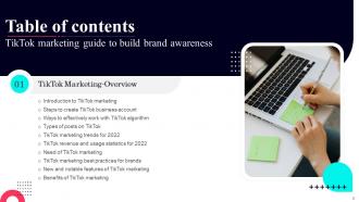 TikTok marketing guide to build brand awareness powerpoint presentation slides MKT CD Multipurpose Adaptable
