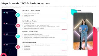 TikTok marketing guide to build brand awareness powerpoint presentation slides MKT CD Graphical Adaptable