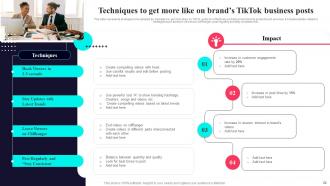TikTok marketing guide to build brand awareness powerpoint presentation slides MKT CD Downloadable Pre-designed