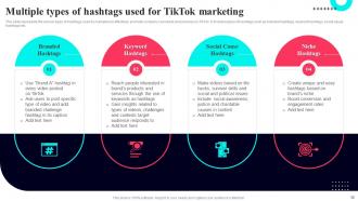 TikTok marketing guide to build brand awareness powerpoint presentation slides MKT CD Colorful Pre-designed