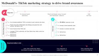 TikTok marketing guide to build brand awareness powerpoint presentation slides MKT CD Adaptable
