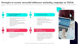 TikTok Marketing Guide To Build Brand Strategies To Execute Successful Influencer Marketing TikTok