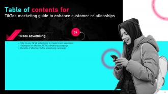 Tiktok Marketing Guide To Enhance customer Relationships MKT CD V Template Ideas