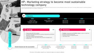Tiktok Marketing Guide To Enhance Hp Marketing Strategy To Become Most Sustainable MKT SS V