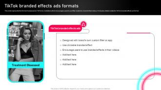 Tiktok Marketing Guide To Enhance Tiktok Branded Effects Ads Formats MKT SS V