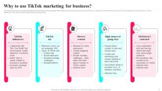 TikTok Marketing Tactics To Provide Authentic Shopping Experience To Customers Complete Deck MKT CD V Colorful Analytical