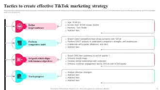 TikTok Marketing Tactics To Provide Authentic Shopping Experience To Customers Complete Deck MKT CD V Informative Analytical