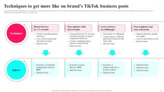 TikTok Marketing Tactics To Provide Authentic Shopping Experience To Customers Complete Deck MKT CD V Aesthatic Analytical