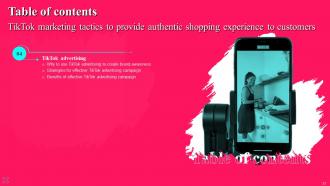 TikTok Marketing Tactics To Provide Authentic Shopping Experience To Customers Complete Deck MKT CD V Images Professionally