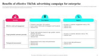 TikTok Marketing Tactics To Provide Authentic Shopping Experience To Customers Complete Deck MKT CD V Unique Professionally