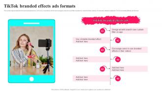 Tiktok Marketing Tactics To Provide Tiktok Branded Effects Ads Formats MKT SS V