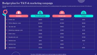 TikTok Marketing Techniques For Brand Promotion Powerpoint Presentation Slides MKT CD V Attractive Pre-designed