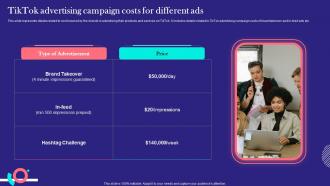 TikTok Marketing Techniques TikTok Advertising Campaign Costs For Different Ads MKT SS V