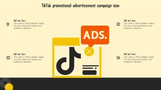 Tiktok Promotional Advertisement Campaign Icon