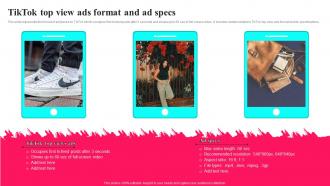 Tiktok Top View Ads Format And Ad Specs Tiktok Marketing Tactics To Provide MKT SS V