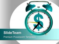 Time and money business concept powerpoint templates ppt themes and graphics 0313