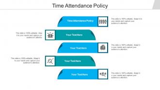 Time attendance policy ppt powerpoint presentation model demonstration cpb
