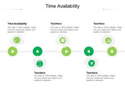Time availability ppt powerpoint presentation professional objects cpb