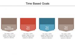 Time based goals ppt powerpoint presentation icon structure cpb