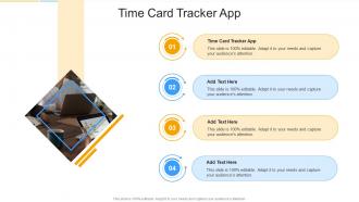 Time Card Tracker App In Powerpoint And Google Slides Cpb
