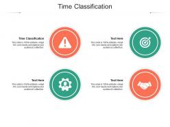 Time classification ppt powerpoint presentation show slide download cpb