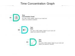 Time concentration graph ppt powerpoint presentation diagram templates cpb