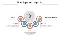 Time expense integration ppt powerpoint presentation portfolio graphics cpb