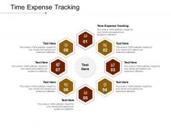Time expense tracking ppt powerpoint presentation show designs cpb