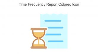 Time Frequency Report Colored Icon In Powerpoint Pptx Png And Editable Eps Format