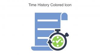 Time History Colored Icon In Powerpoint Pptx Png And Editable Eps Format