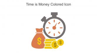 Time Is Money Colored Icon In Powerpoint Pptx Png And Editable Eps Format