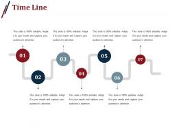 Time line powerpoint slides templates
