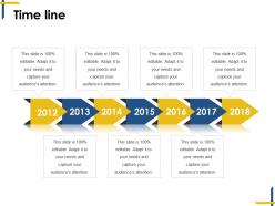 Time line ppt background
