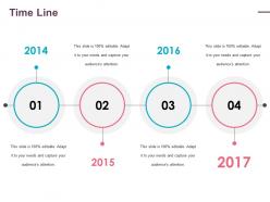 Time line ppt gallery show