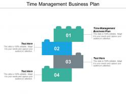 Time management business plan ppt powerpoint presentation slides visual aids cpb