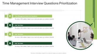 Time Management Interview Questions Prioritization In Powerpoint And Google Slides Cpb