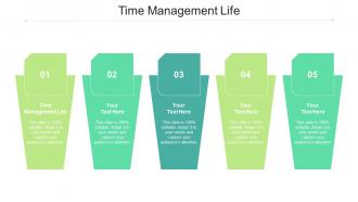 Time management life ppt powerpoint presentation icon background image cpb