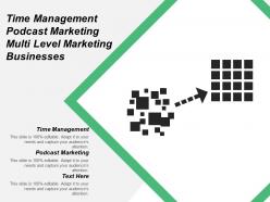 Time management podcast marketing multi level marketing businesses