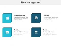 Time management ppt powerpoint presentation ideas templates cpb