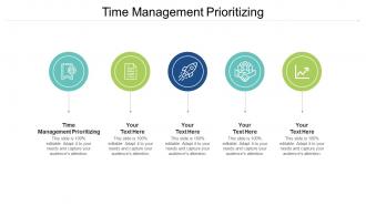 Time management prioritizing ppt powerpoint presentation inspiration diagrams cpb