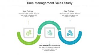 Time management sales study ppt powerpoint presentation summary infographic template cpb