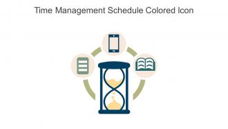 Time Management Schedule Colored Icon In Powerpoint Pptx Png And Editable Eps Format